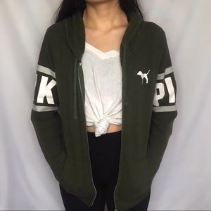 VS PINK full-zip hoodie